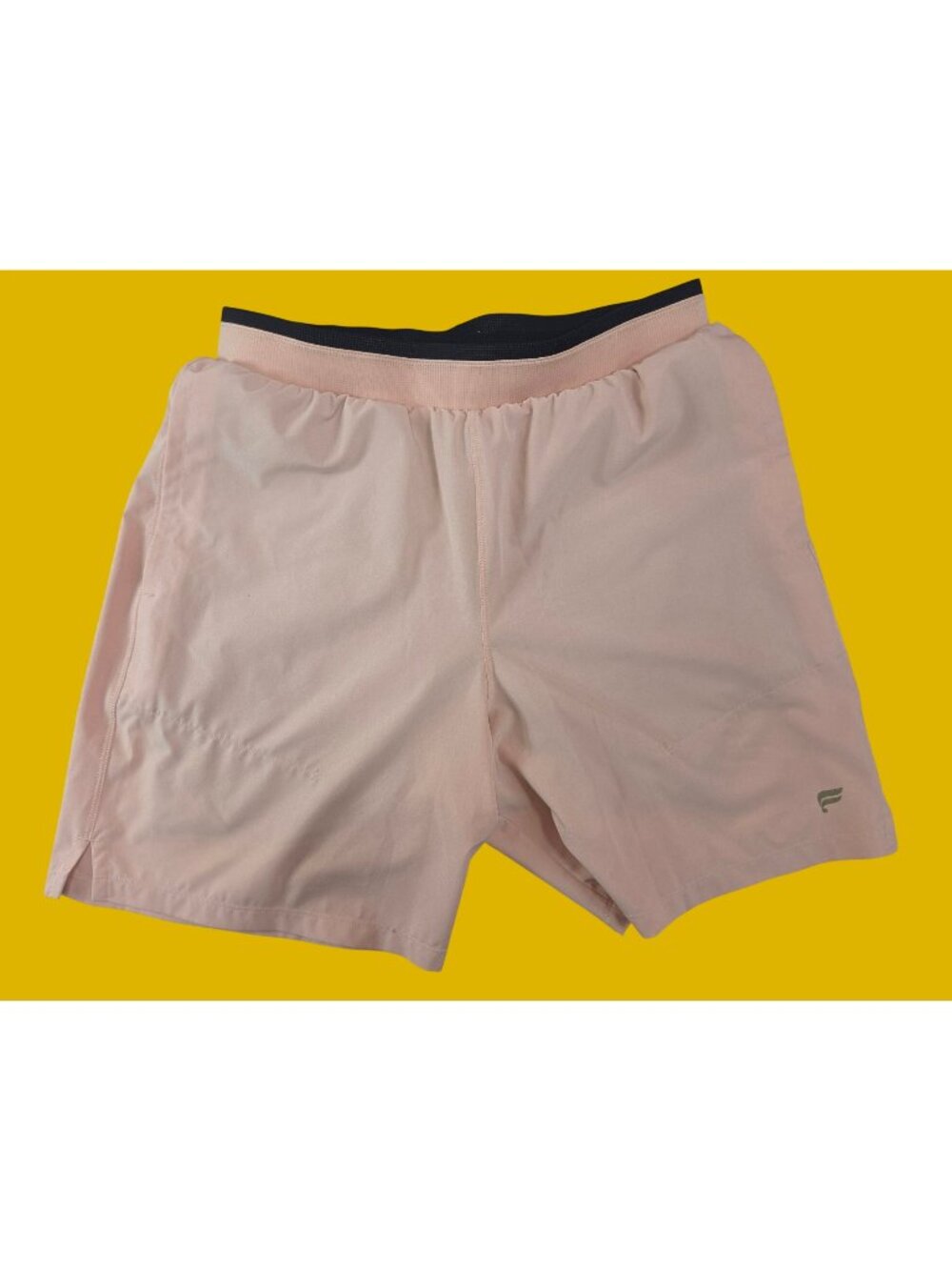 Fabletics Mens Peach Athletic Shorts Small Running Gym